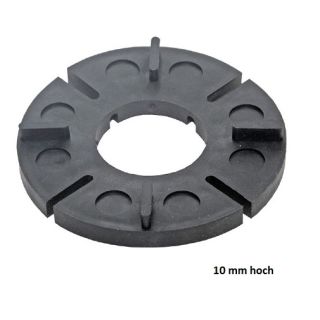 . Rubber pedestal - Stackable plate bearing 10mm 150 pcs