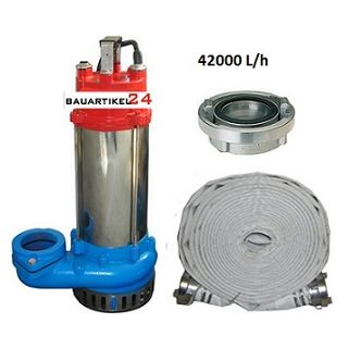 Schmutzwasserpumpe f&uuml;r B Schlauch 42000L/h