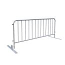 Barrier fencing with flat foot and 13 heavy duty cross bars