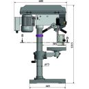 Optimum Tischbohrmaschine OPTIdrill D 23Pro (400 V)