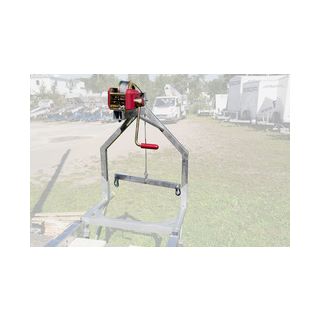 ESDA hand winch with 30 meters of rope