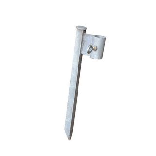 Replacement peg with galvanized ground socket, batter board type 1