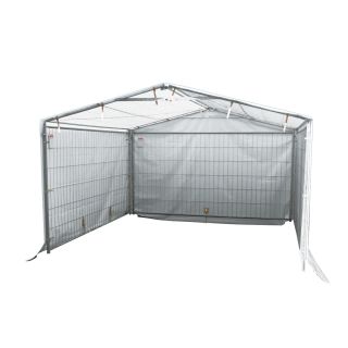 Hoarding tent with extension
