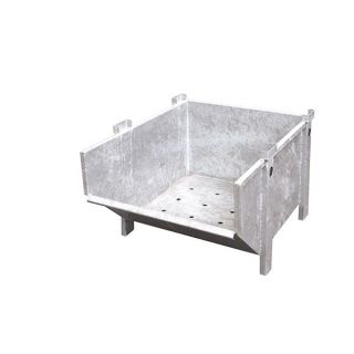 Material box with holes galvanized 350 liters