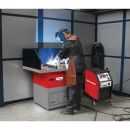 Welding force welding and grinding table with suction...