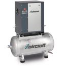 Aircraft A-MICRO screw compressor with ribbed belt belt drive on container 5,5-10-270