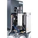 Aircraft A-DUO-MICRO SE compressed air station with 2x100 l container refrigeration dryers, automatic drain, prefilter and Condensate for oil water separation from 4.0 to 08 2x100 KK
