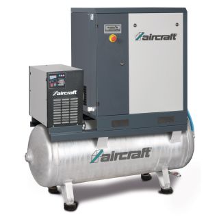 Aircraft A-PLUS screw compressor with ribs band belt drive to containers with integrated refrigeration dryer 11-10-270 K