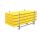 Galvanized stacking pallet for timber formwork beams