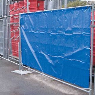 Opaque sheet for blue fence field